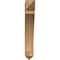 Ekena Millwork Thorton Arts & Crafts Rough Sawn Bracket, Western Red Cedar, 6"W x 28"D x 40"H BKT06X28X40THR03RWR - alternate 2